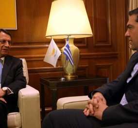 Τσίπρας: ''Να αξιοποιήσουμε τη γεωστρατηγική δυναμική της Ελλάδας'' - Αναστασιάδης: ''Η Ευρώπη να ξεφύγει από τις πολιτικές λιτότητας''