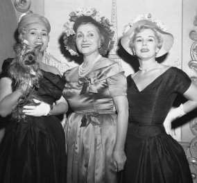 Vintage Beauty Pics: Όταν η Μέριλυν, η Ελίζαμπεθ Τέιλορ, η Ζάζα Γκαμπόρ, η Όντρευ Χέμπορν φορούσαν Πασχαλινά καπελάκια! 