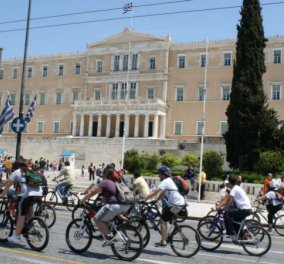 Κλειστή η Αθήνα από τις 17.00 λόγω Ποδηλατικού Γύρου - Δείτε τις έκτακτες κυκλοφοριακές ρυθμίσεις