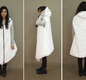 Βρετανίδες φοιτήτριες δημιούργησαν ένα παλτό-τέντα που θα σώσει τη ζωή των προσφύγων