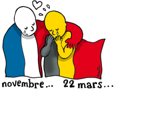 Ραγίζει καρδιές το σκίτσο της εφημερίδας Le Monde: Γαλλία και Βέλγιο κλαίνε μαζί