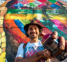 Η «τέχνη του δρόμου» στο Ρίο 2016: Το μεγαλύτερο γκράφιτι του κόσμου είναι εδώ!