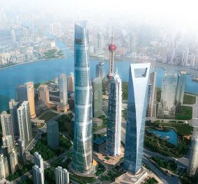 Πάμε στην Κίνα για να δούμε τον Shanghai Tower με ύψος 632 μέτρα: Αρχιτεκτονικό “θαύμα” για το 2016
