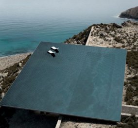 Good News: Νέα διάκριση για την πολυβραβευμένη κατοικία στην Τήνο με στέγη μια πισίνα