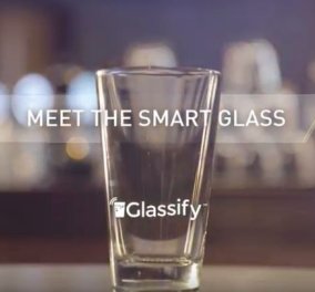 Glassify - Tο "έξυπνο'' ποτήρι: Μαρτυράει τα πάντα & προδίδει data για όποιον το κρατάει & πλύνει