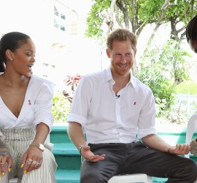 O πρίγκιπας Harry και η Rihanna υποβλήθηκαν παρέα σε εξέταση για τον ιό του AIDS στα νησιά Μπερμπέιντος