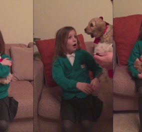 Το πιο συγκινητικό βίντεο της ημέρας: Γονείς, "ζωντάνεψαν" το λούτρινο σκυλάκι της κόρης τους 