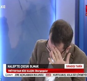 Φοβερό βίντεο: Σε κλάματα ξεσπά Τούρκος παρουσιαστής ειδήσεων βλέποντας μωράκι να χειρουργείται χωρίς αναισθητικό!