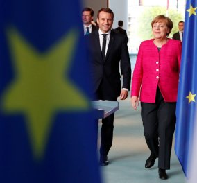 Συνάντηση Μακρόν και Μέρκελ μετά τις προτάσεις του Παρισιού για τη μεταρρύθμιση της Ευρώπης