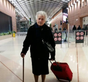 Η 93χρονη Ίρμα πήρε την βαλίτσα της και φεύγει για αποστολή βοήθειας στην Κένυα! 