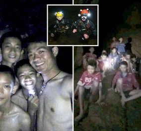 Βίντεο: H συγκλονιστική στιγμή που οι διασώστες βρίσκουν ζωντανά τα 12 παιδιά στο σπήλαιο στην Ταϊλάνδη