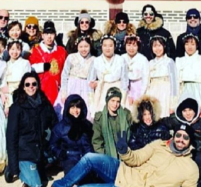 Ο Σάκης και η Χριστίνα Τανιμανίδη σε φανταστικό χριστουγεννιάτικο ταξίδι στη Νότια Κορέα - Με τους κουμπάρους τους Μαρίνα Βερνίκου και Μίλτο (φώτο-βίντεο)