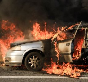 Αρκαδία: Απανθρακωμένο πτώμα μέσα σε αυτοκίνητο – Πάγωσαν οι πυροσβέστες με το θέαμα!
