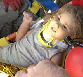 Κεφτέδες και αϊράνι ζήτησε να φάει η 3χρονη που σώθηκε από θαύμα  στην Τουρκία - Έμεινε στα συντρίμμια για 91 ώρες (βίντεο)