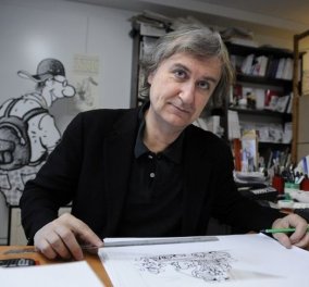 Τέλος εποχής: Ο ιστορικός σκιτσογράφος Plantu αποχωρεί από τη Le Monde ύστερα από 50 χρόνια (φώτο)