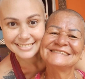 Tο πιο συγκινητικό βίντεο για την παγκόσμια ημέρα κατά του καρκίνου: Ισπανίδα μάνα ξύρισε το κεφάλι της ταυτόχρονα με την καρκινοπαθή κόρη της 