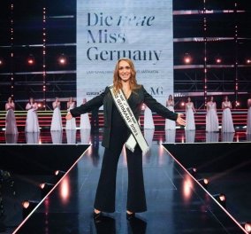  Άνια Κάλενμπαχ: Η Μις Γερμανία φέτος είναι 33 ετών με δύο παιδιά  - Είναι επιχειρηματίας & παράτησε το σχολείο στα 17 (φωτό - βίντεο)