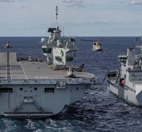 HMS Queen Elizabeth: 100 κρούσματα στο αεροπλανοφόρο - Πήγαν σε κορωνοπάρτι στην Κύπρο & κόλλησαν 