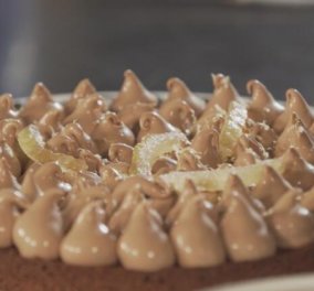 Namelaka: Ο Στέλιος Παρλιάρος μας ταξιδεύει στην Ιαπωνία – Μια λαχταριστή τούρτα με κρέμα σοκολάτας και άρωμα λεμόνι