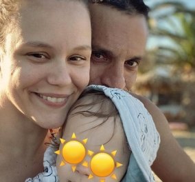 Μέρα χαράς για τον Γιώργο Χρανιώτη & την Γεωργία Αβασκαντήρα: Βάφτισαν τον γιο τους στην Τήνο - οι πρώτες εικόνες (βίντεο)