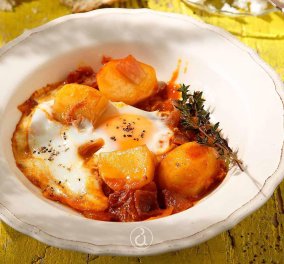 Αργυρώ Μπαρμπαρίγου: Πατάτες με αυγά γιαχνί - Εύκολη και γρήγορη συνταγή