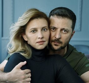 Σφοδρές αντιδράσεις για το εξώφυλλο του ζεύγους Ζελένσκι στην Vogue: «Σταματήστε να σκορπάτε δολάρια στην Ουκρανία για να κάνουν τα μανεκέν ο Πρόεδρος με τη γυναίκα του» (φωτό)