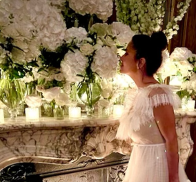 Νύφη ντύθηκε η Σάλμα Χάγιεκ – Γαμπρός με γυαλιστερό κοστούμι ο μεγιστάνας σύζυγος της Φρανσουά Πινό – Η εμφάνιση έκπληξη στη δεξίωση της Vogue (βίντεο)