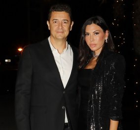 Ιωάννα Μπούκη: Εντυπωσιακή στο πλευρό του Αντώνη Σρόιτερ με σούπερ μίνι φόρεμα, αστραφτερό σακάκι και τσαντάκι (φωτό)