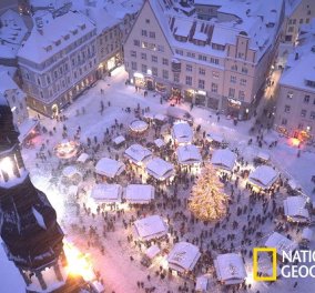 «Η Ευρώπη από ψηλά: Χριστούγεννα» - Ένα εντυπωσιακό, εναέριο ταξίδι από το National Geographic (φωτό & βίντεο)