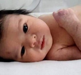  Aya - ''σημάδι από τον Θεό'': Το μωρό που γεννήθηκε στα χαλάσματα της Συρίας έχει πλέον όνομα και οικογένεια 