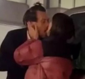 Χάρι Στάιλς - Έμιλι Ραταϊκόφσκι: Παθιασμένο, παρατεταμένο φιλί στη μέση του δρόμου - Άναψαν φωτιά στο Τόκυο (βίντεο)
