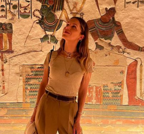 Η Ευγενία Νιάρχου στην Αίγυπτο: Το ταξίδι των ονείρων της με κρουαζιέρα στο Νείλο - Έμπνευση για τα κοσμήματα