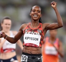 Τopwoman η 29χρονη Φέιθ Κιπιεγκόν: Δις ολυμπιονίκης στα 1500 μ. - Έγινε καλύτερη μετά τη γέννηση της κόρης της (φωτό - βίντεο)