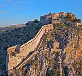 Το ωραιότερο κάστρο της Ελλάδας βρίσκεται στο Ναύπλιο! Το περίφημο Παλαμήδι σας περιμένει μετά από... 999 σκαλιά - Η θέα όμως κόβει την ανάσα