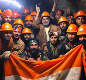Ινδία: Πως η γιόγκα έσωσε 41 εργάτες που απεγκλωβίστηκαν μετά από 17 μέρες - «Ήταν κλειστοφοβικά», οι μαρτυρίες των διασωθέντων (φωτό & βίντεο)