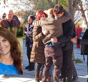 Σπαραγμός στην κηδεία της 50χρονης που κατακρεούργησαν τα σκυλιά: Αγκαλιασμένοι τα παιδιά και ο σύζυγός της - «Δε θα σε ξεχάσουμε ποτέ» (φωτό & βίντεο)