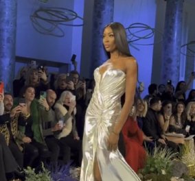 Η Σήλια Κριθαριώτη στο Παρίσι! Εντυπωσίασε με την haute couture κολεξιόν της - Το σόου "άνοιξε" η Ναόμι Κάμπελ! (βίντεο) - Κυρίως Φωτογραφία - Gallery - Video
