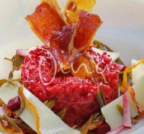 Η Ντίνα Νικολάου μας ετοιμάζει το πιο "ερωτικό" κυρίως πιάτο για του Αγίου Βαλεντίνου - Ροζ ριζότο ... με ρομαντική διάθεση! - Κυρίως Φωτογραφία - Gallery - Video