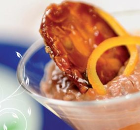 Σοκολατορυζόγαλο με μαρμελάδα πορτοκάλι αρωματισμένη με δεντρολίβανο-Μια απίθανη συνταγή από την σεφ Ντίνα Νικολάου - Κυρίως Φωτογραφία - Gallery - Video