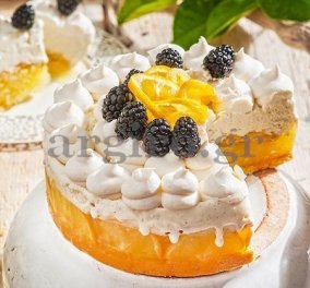 Παγωμένη τούρτα λεμόνι για να δροσιστούμε μεσ'τον καύσωνα από την Αργυρώ Μπαρμπαρίγου-Σαββατοκύριακο έρχεται, να σας γλυκάνω λίγο! - Κυρίως Φωτογραφία - Gallery - Video