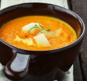 Την έφτιαξα και είναι μούρλια: Σούπα από καρότο, τζίντζερ & πορτοκάλι του master Γιάννη Λουκάκου!