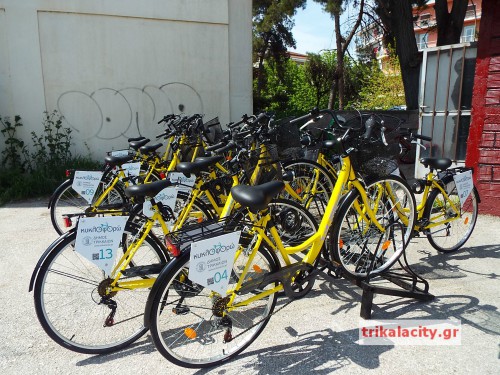 Uncertain Intact ribbon Τρίκαλα η πόλη του ποδηλάτου πρωτοπορεί: Δωρεάν κοινόχρηστα ποδήλατα για  όσους σταθμεύουν τα αυτοκίνητα σε πάρκινγκ | eirinika.gr