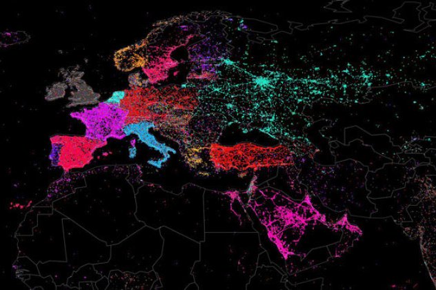 Ο παγκόσμιος χάρτης των tweets με 1,535,929,521 tweets! - Κυρίως Φωτογραφία - Gallery - Video