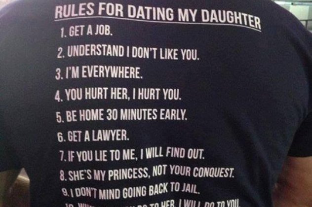 Smile: Rules for dating my daughter - Το t-shirt ενός Κρητικού!‏ - Κυρίως Φωτογραφία - Gallery - Video