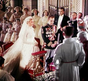 Vintage Wedding Story: 60 χρόνια από τον γάμο του αιώνα - η σταρ του Χόλυγουντ Γκρέις Κέλλυ & ο Πρίγκηπας Ρενιέ!