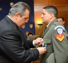 Story: Ο Λοχίας Αντώνιος Ντεληγιώργης - διέσωσε 20 ανθρώπους στη Ρόδο - τιμήθηκε με το μετάλλιο Εξόχου Πράξεως