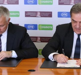 Νέα συνεργασία μεταξύ ΟΤΕ-Cosmote και Οικονομικού Πανεπιστημίου Αθηνών!