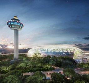 Project Jewel: Τα πρώτα σχέδια του φουτουριστικού αεροδρομίου της Σιγκαπούρης - Το Changi Airport είναι στ’ αλήθεια «κόσμημα»!