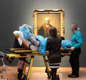 Ανατρίχιασα με την είδηση: Μια ετοιμοθάνατη γυναίκα ζήτησε να δει τον αγαπημένο της πίνακα του Ρεμπράντ πριν πεθάνει!