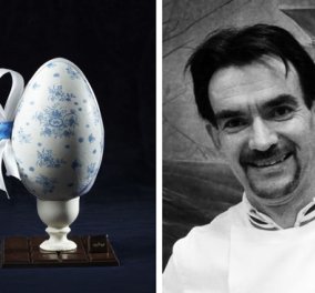 Aυγά του Πάσχα "haute - couture": Hermés, Marcolini, Christophe Michalak, Guerlais & Lenôtre